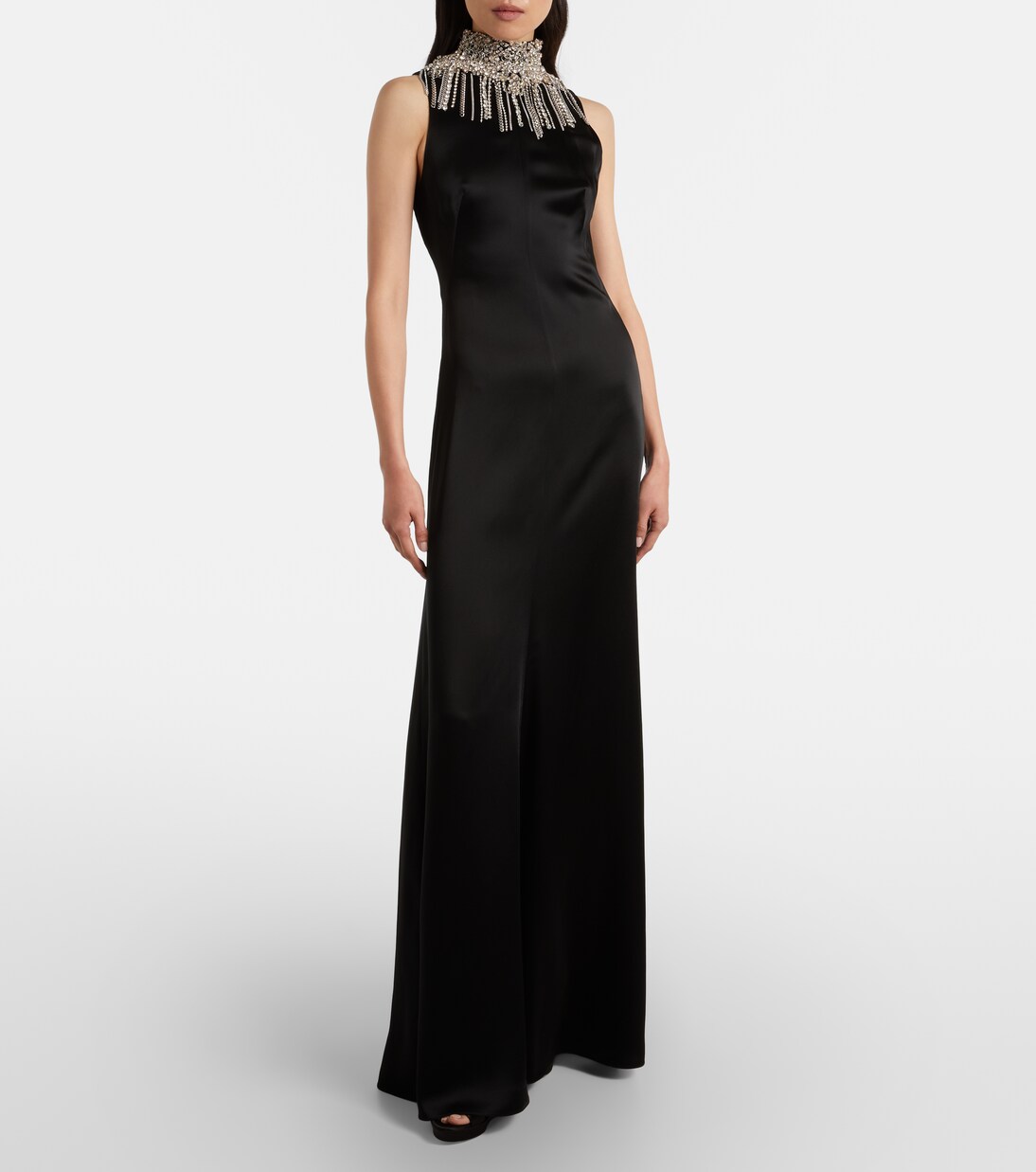 Robe mit Kristallen | McQueen