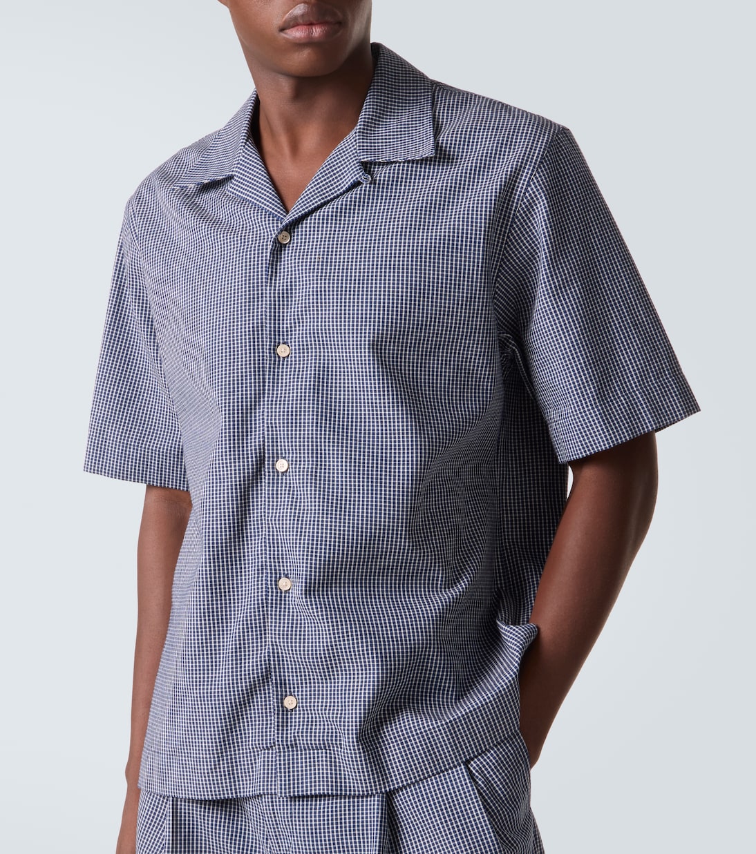 Chemise en coton à carreaux | Givenchy