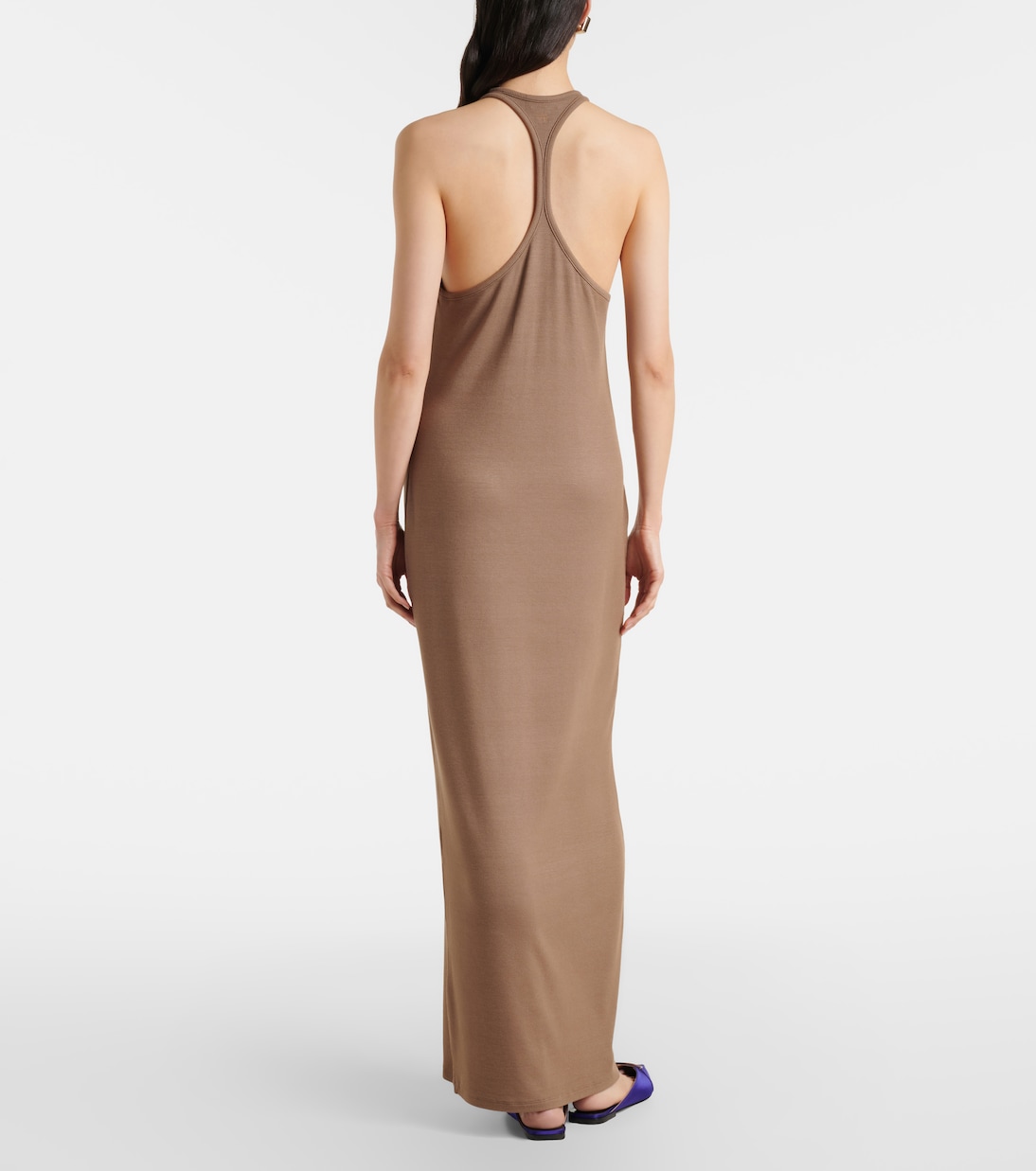 Racerback jersey maxi dress | Tom Ford