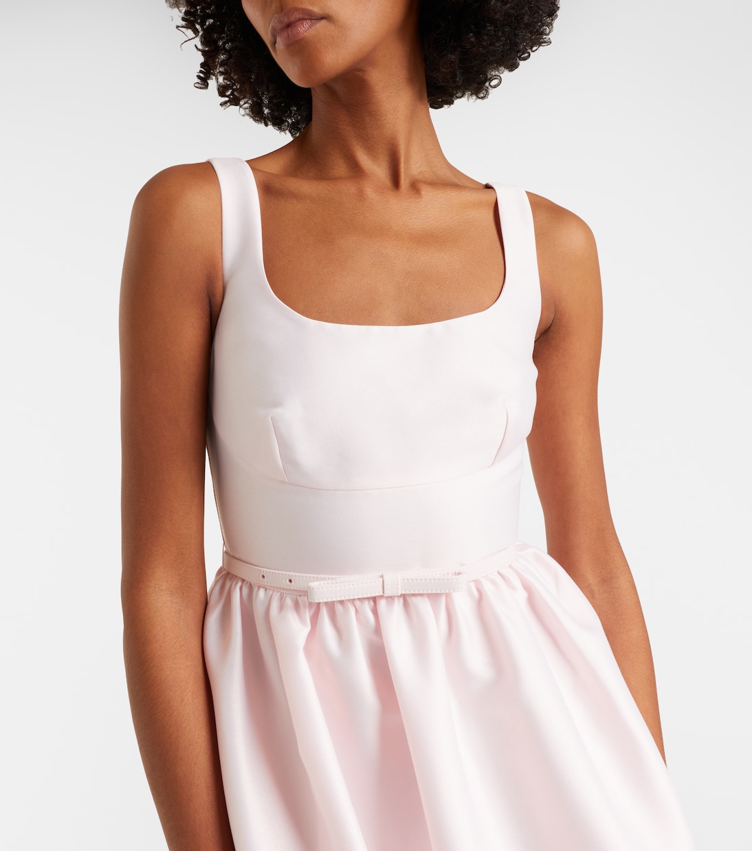 Midikleid aus Taft | Self-Portrait