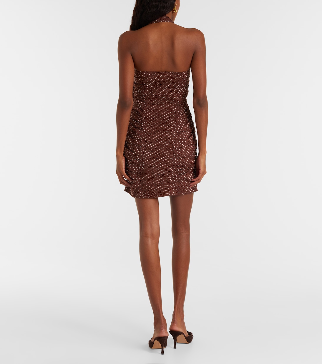 Edie polka-dot minidress | Posse