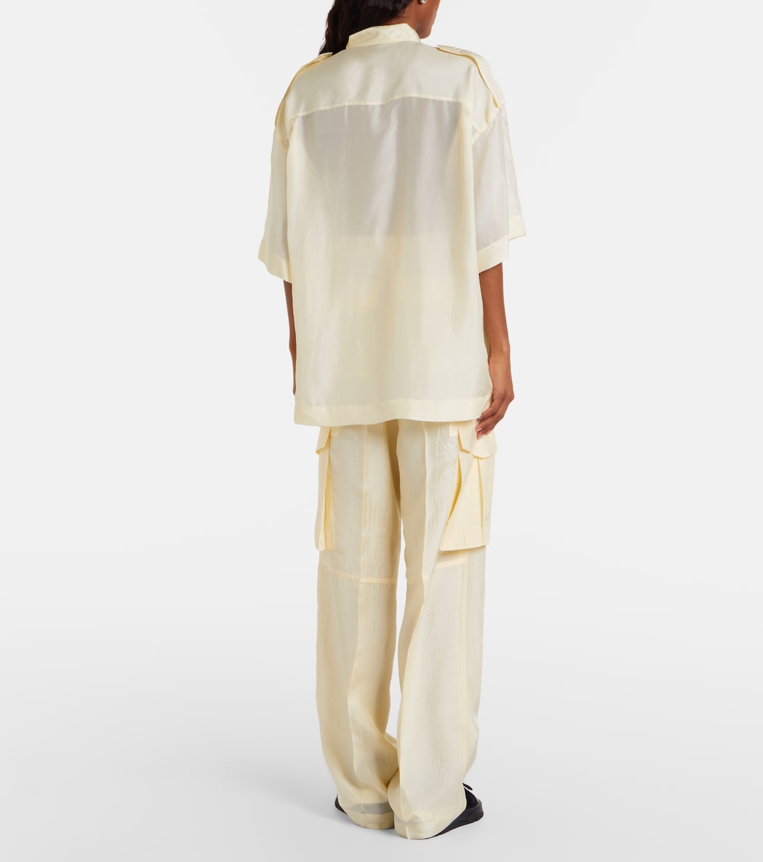 Silk cargo pants | Phoebe Philo