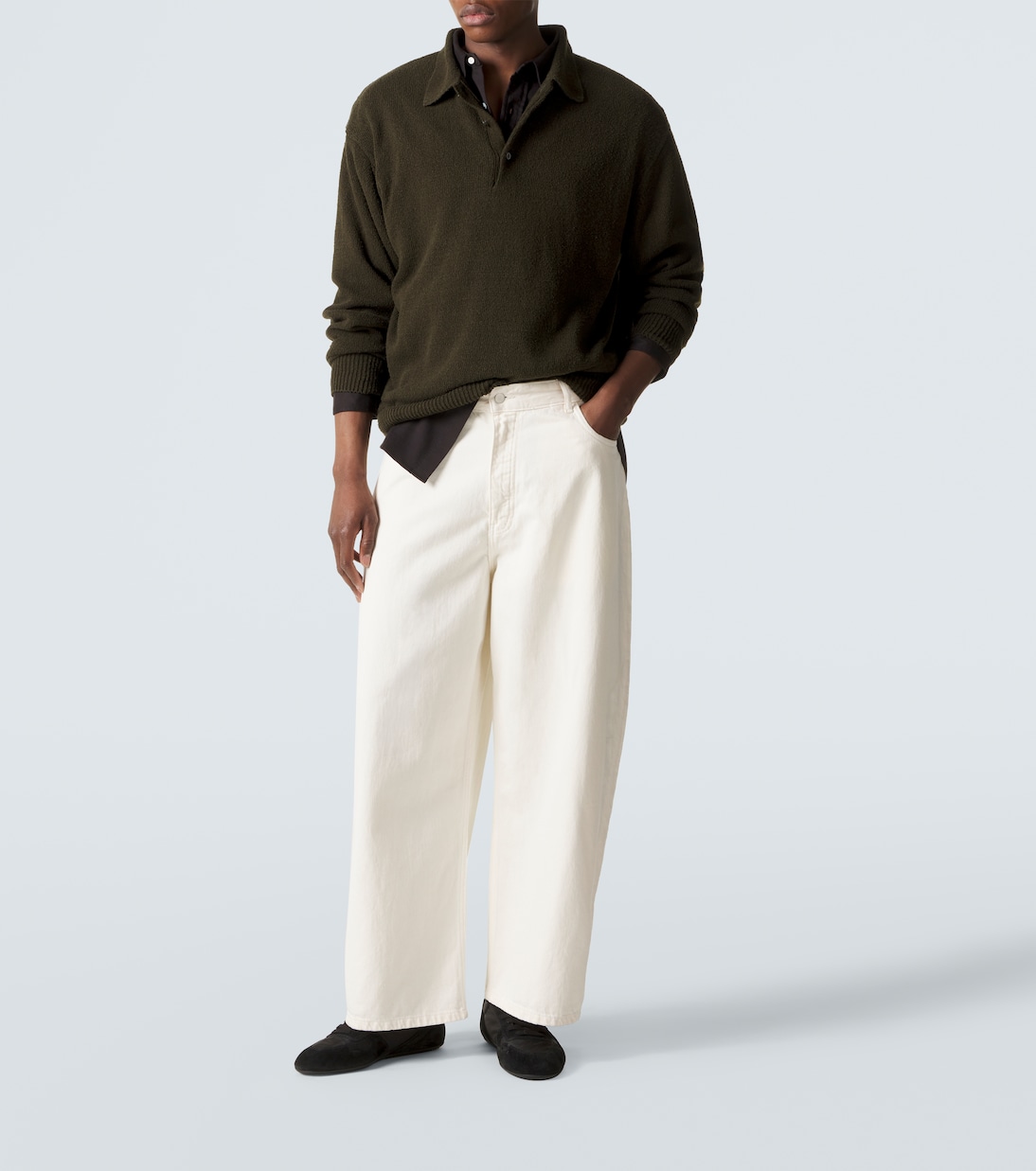 Polopullover aus Seide | A.Presse