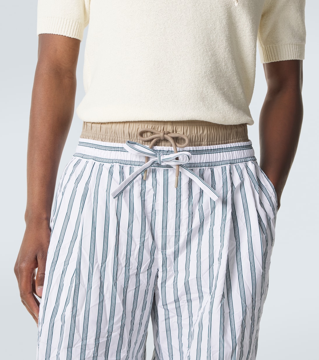 Weite Hose aus Popeline | Dolce&Gabbana