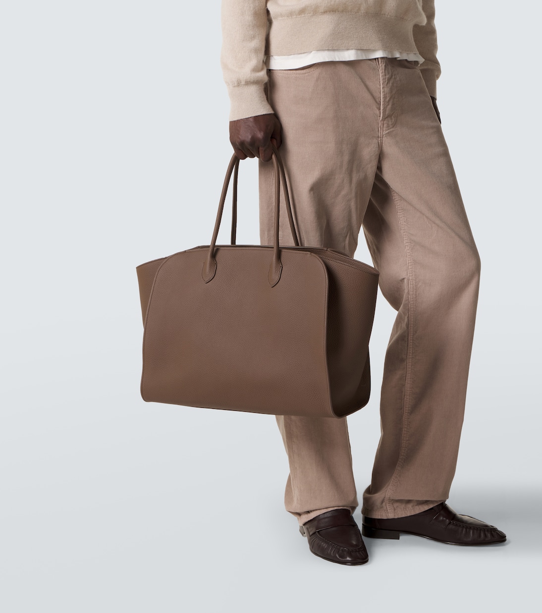 Marlo leather tote bag | The Row