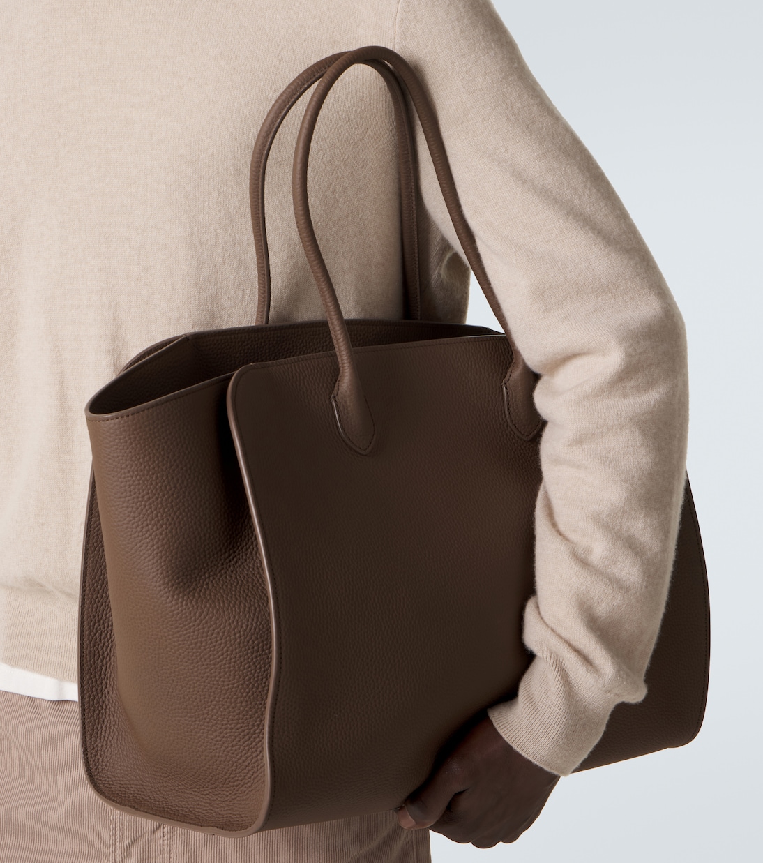 Marlo leather tote bag | The Row