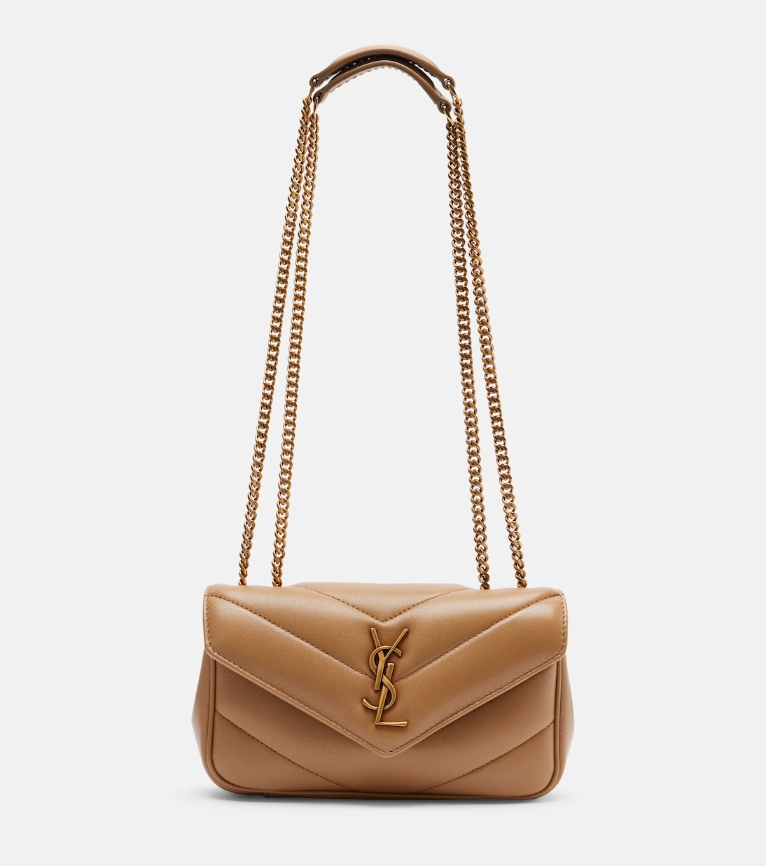 Schultertasche Loulou Mini aus Leder | Saint Laurent