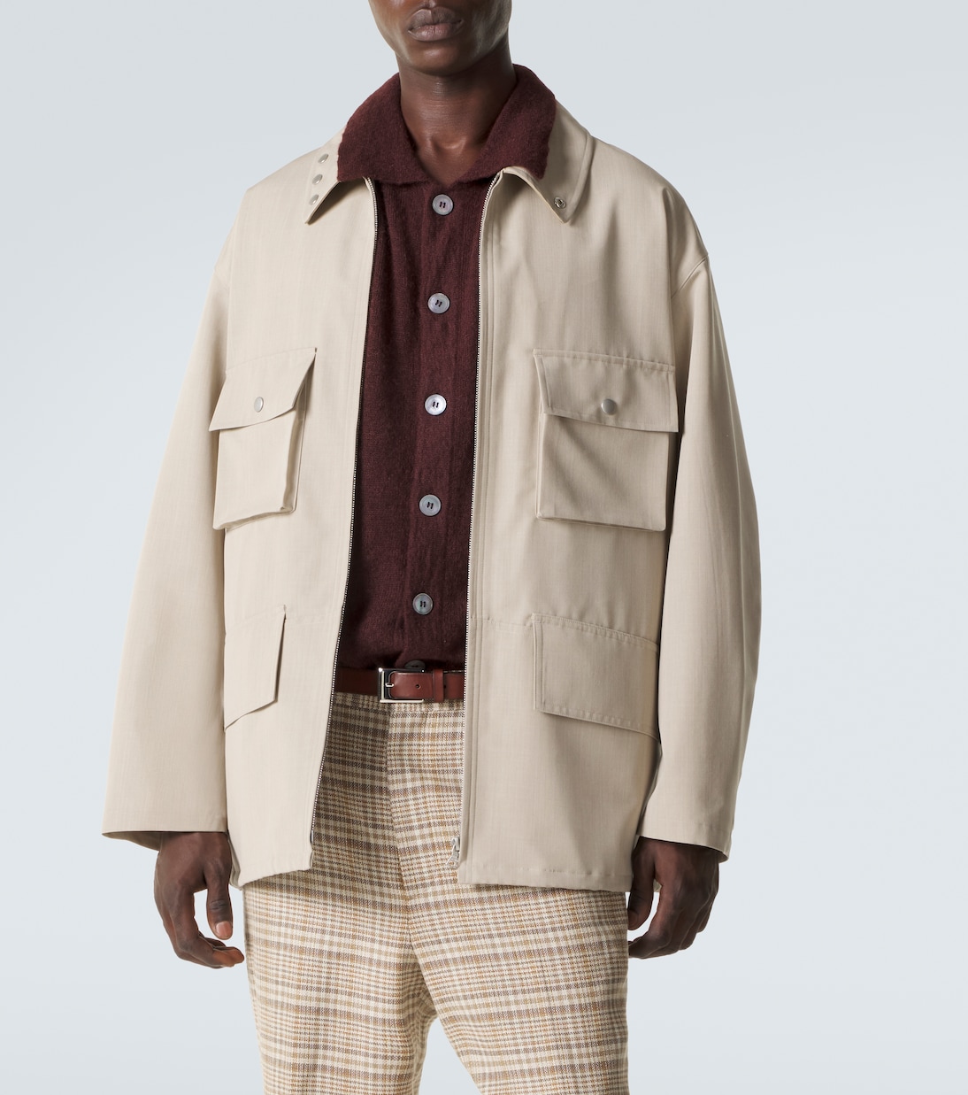 Wool blouson jacket | Auralee