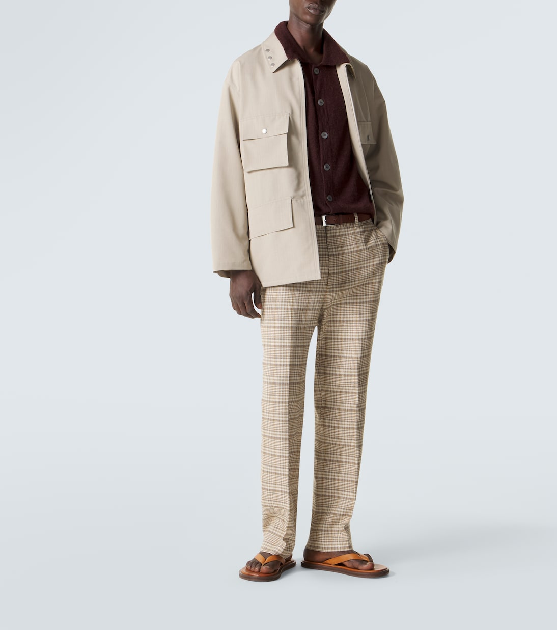 Wool blouson jacket | Auralee