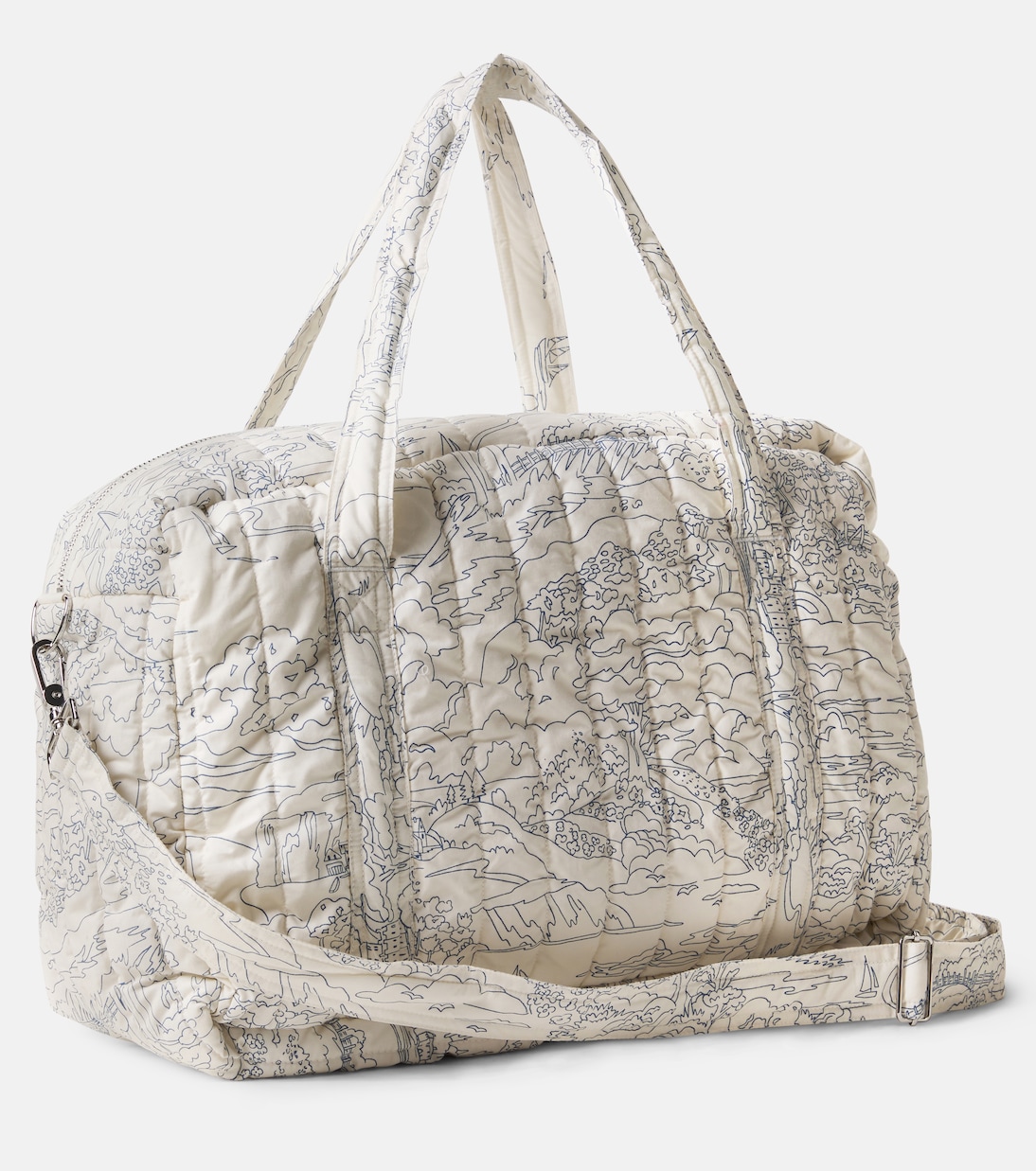 Piou printed quilted diaper bag | Bonpoint