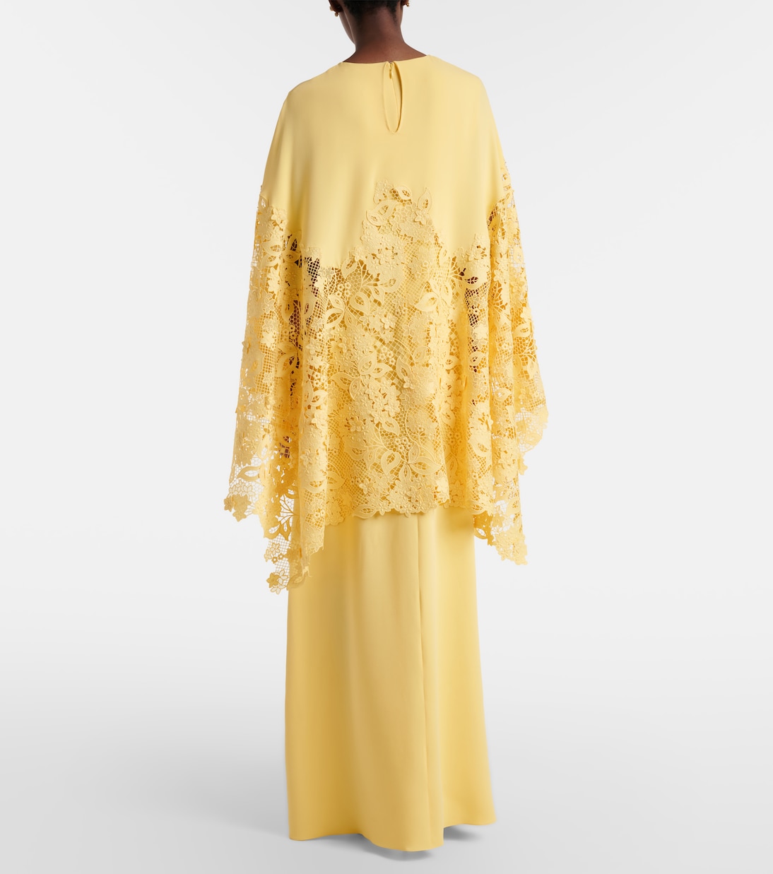 Kaftan aus einem Seidengemisch | Oscar de la Renta