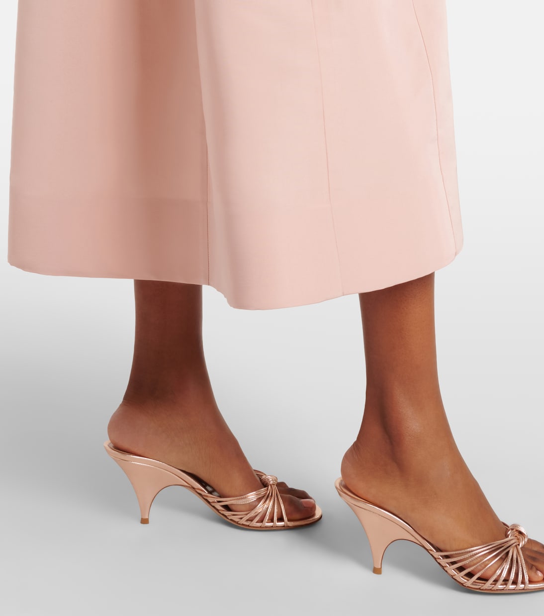 Bouquet embroidered silk cocktail dress | Oscar de la Renta