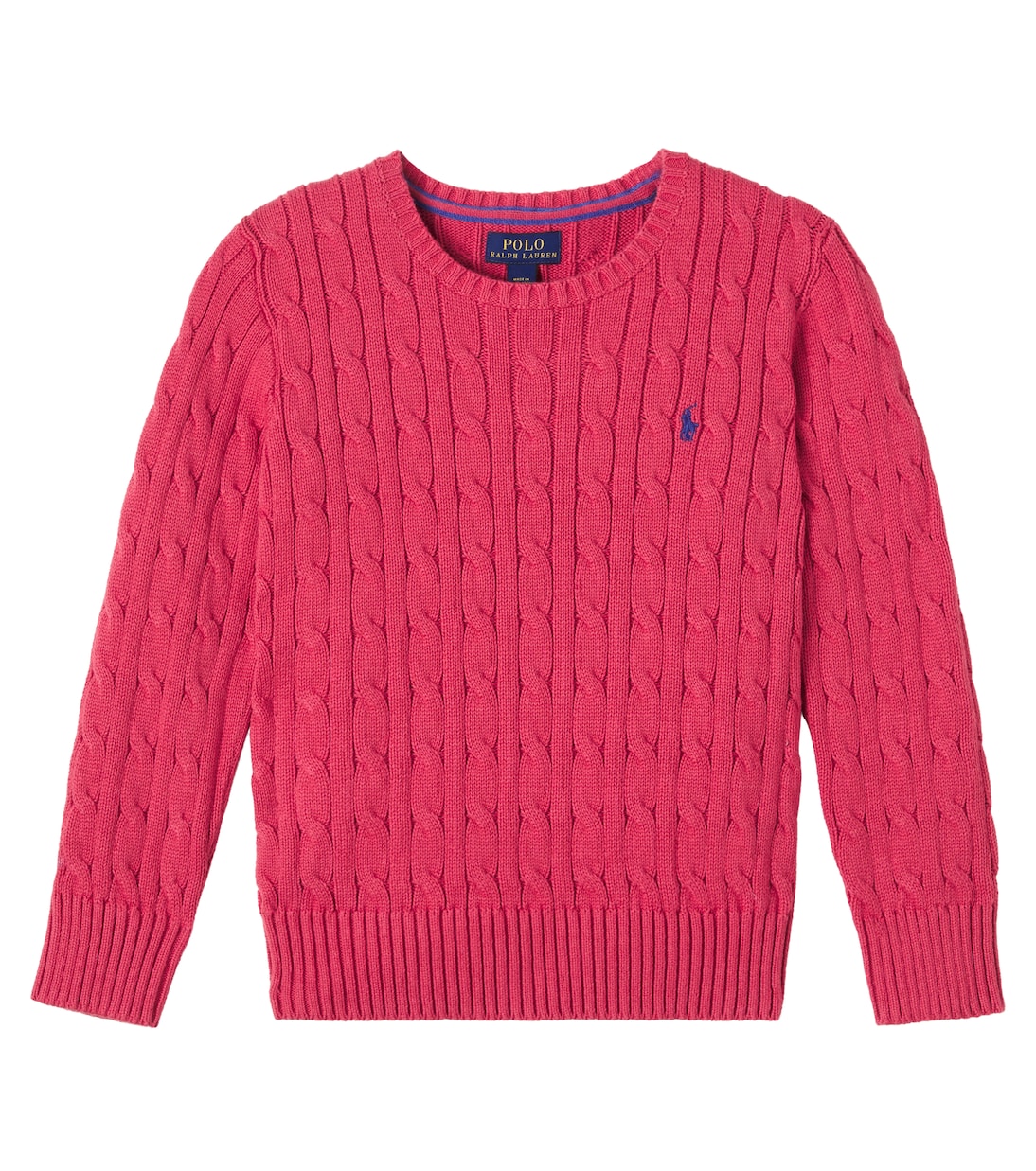 Pullover in cotone a trecce | Polo Ralph Lauren Kids
