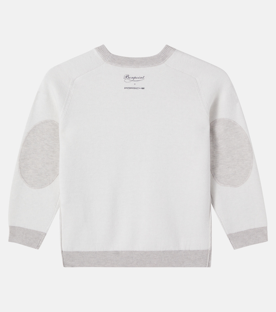 x Porsche embroidered cotton-blend sweatshirt | Bonpoint