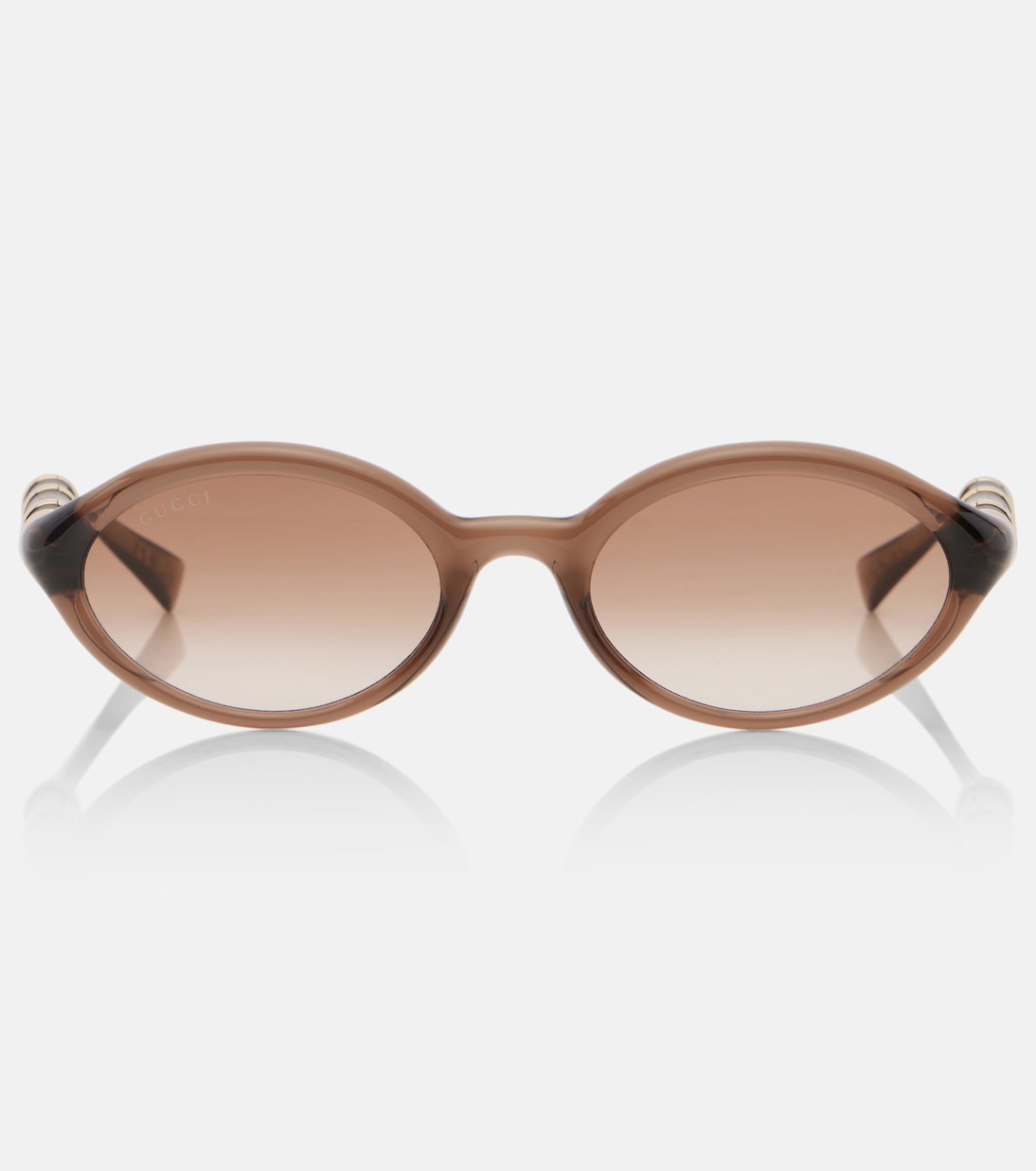 Bamboo oval sunglasses | Gucci