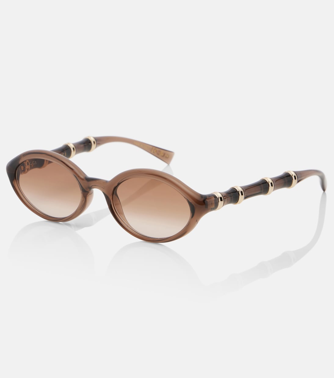Bamboo oval sunglasses | Gucci