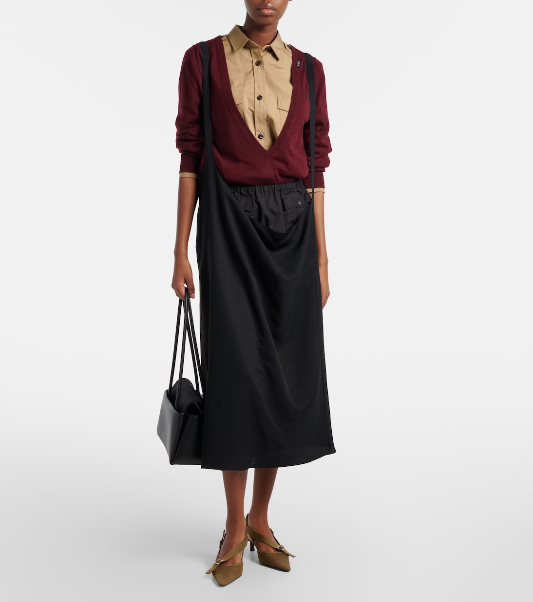 Prada Passage Medium leather shoulder bag | Prada