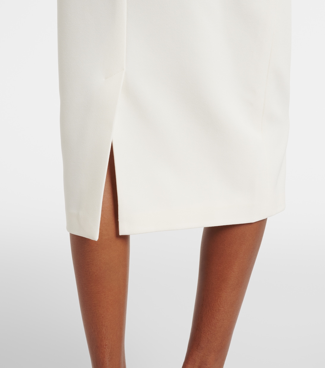 Hokuku crêpe pencil skirt | Safiyaa