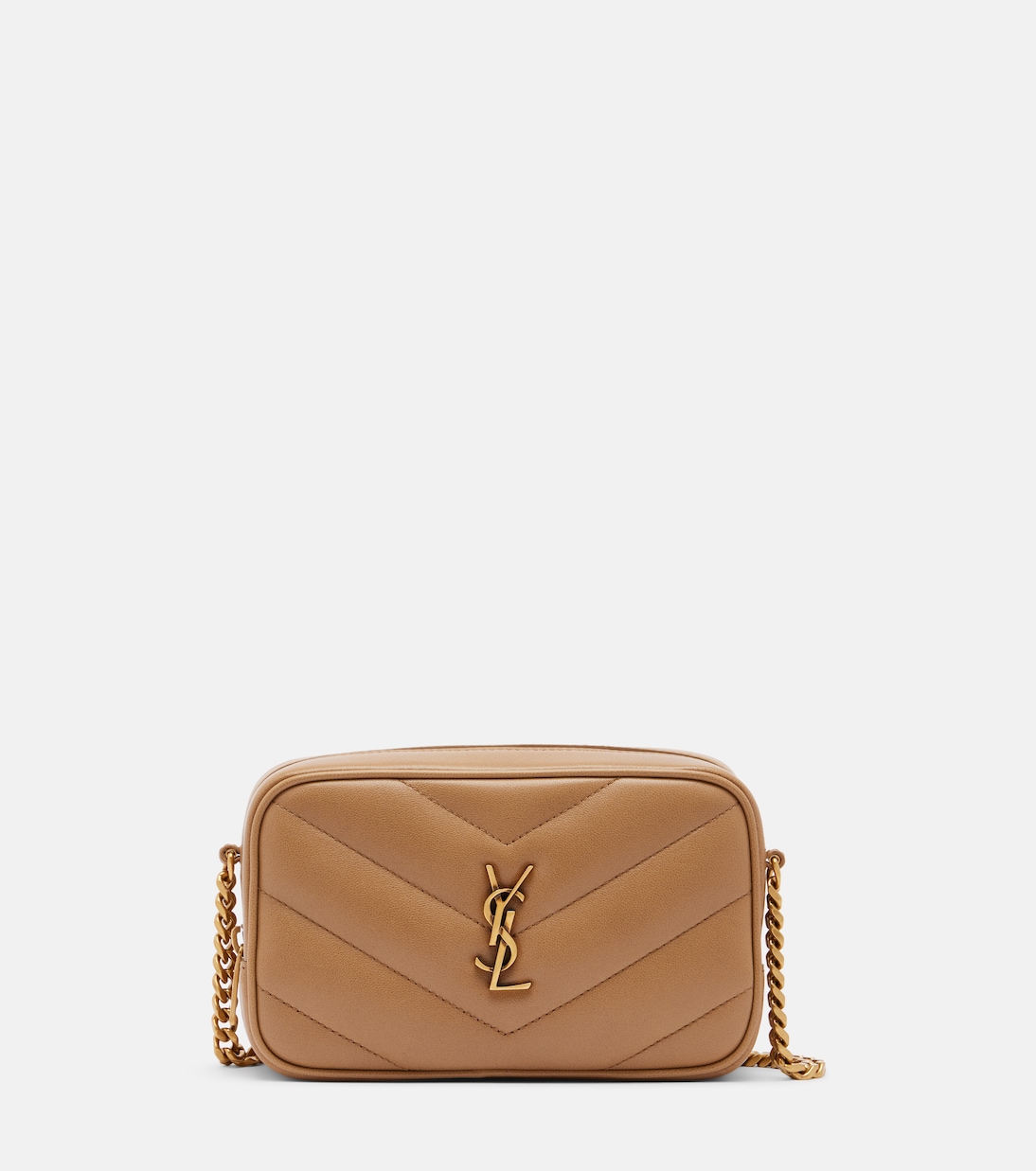 Loulou Mini quilted leather camera bag | Saint Laurent