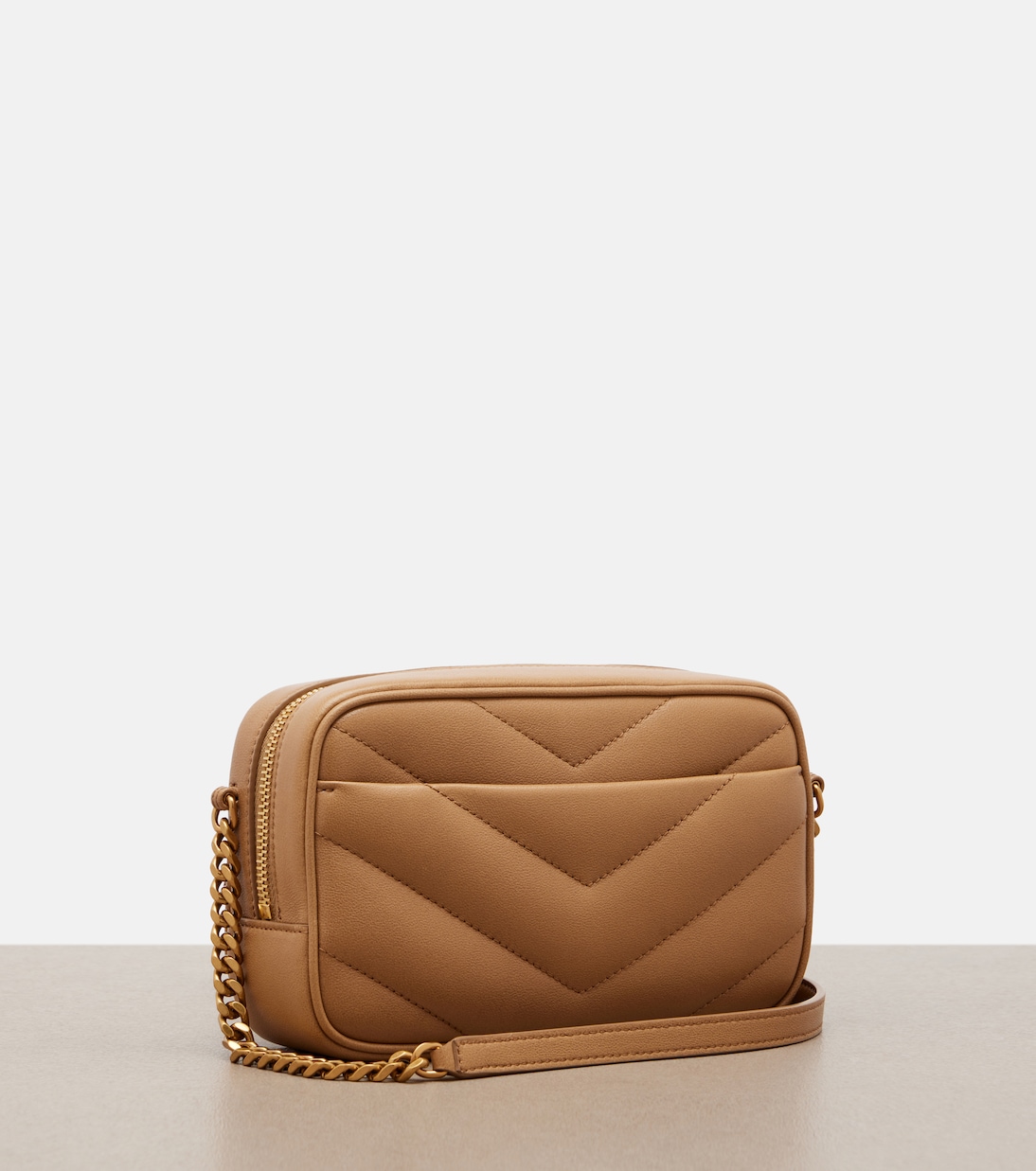 Loulou Mini quilted leather camera bag | Saint Laurent