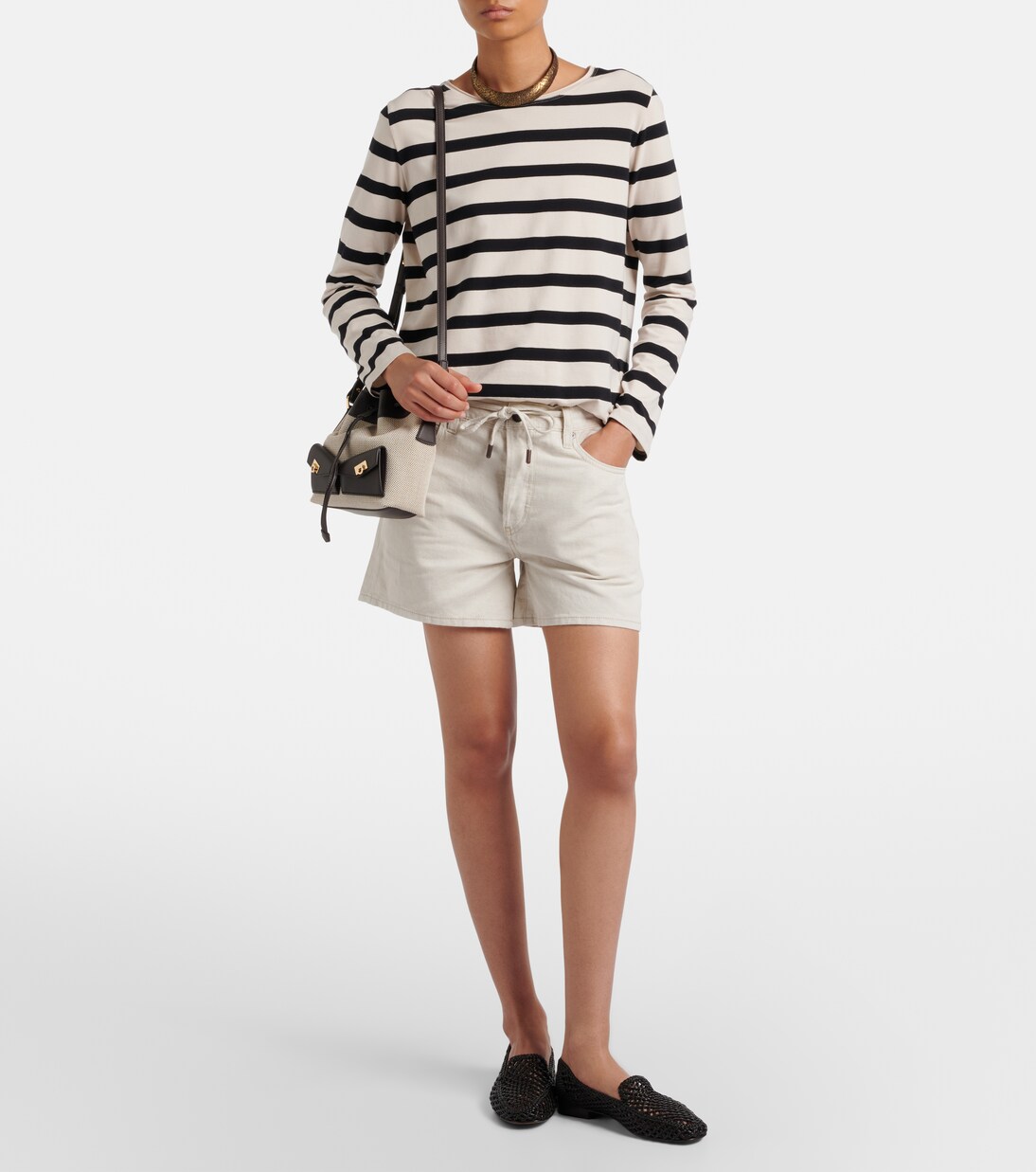 Off Duty denim shorts | Frame