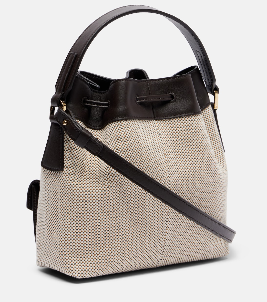 Harley Mini canvas bucket bag | Ferragamo