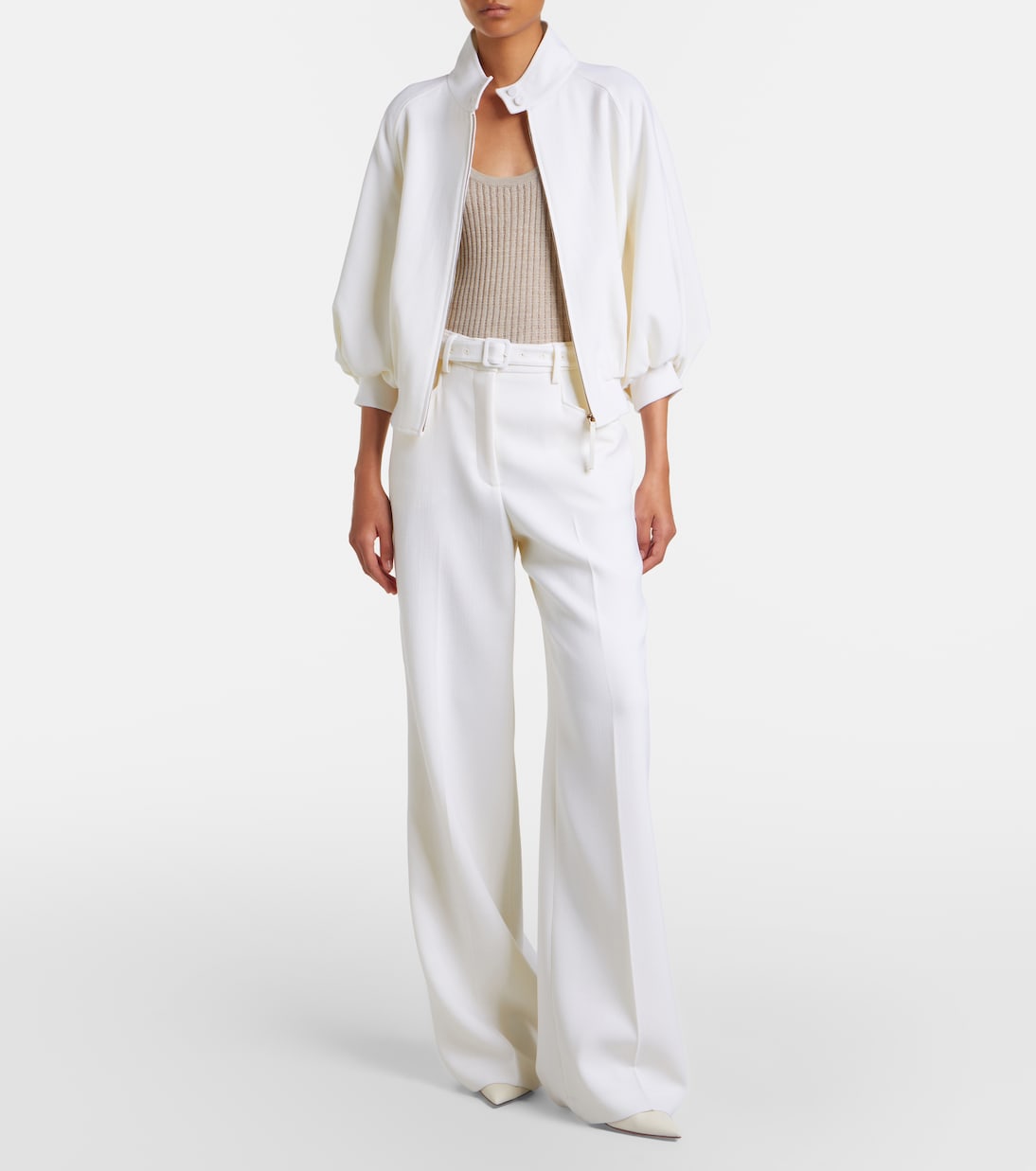 Chaqueta bomber Aluin de lana virgen | Gabriela Hearst
