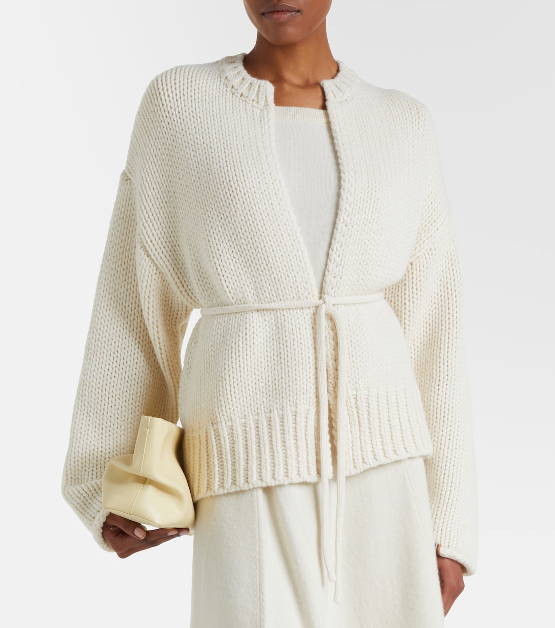 N°384 Ginza cashmere wrap cardigan | Extreme Cashmere