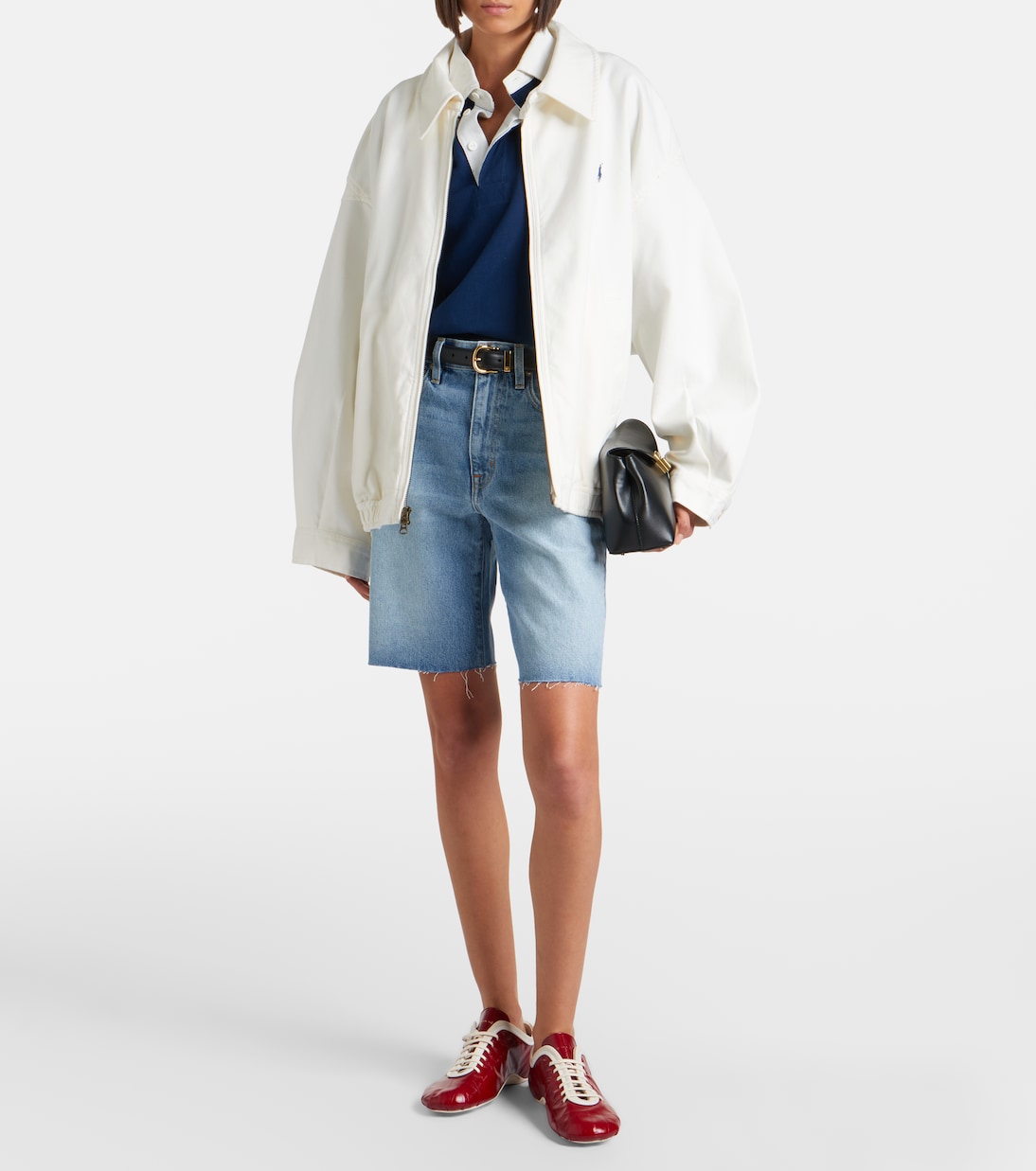 Bermuda Cut Off en coton | Slvrlake