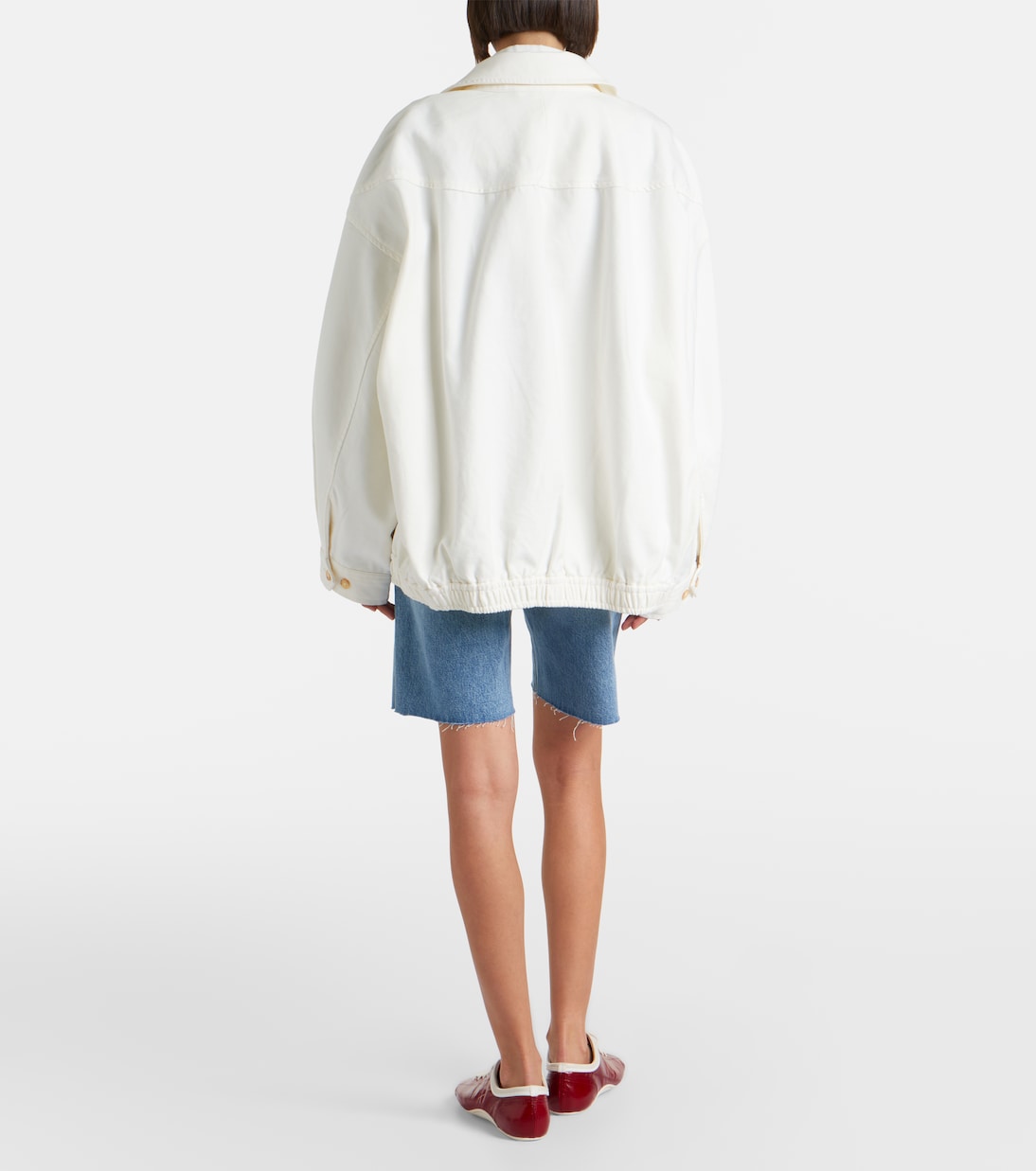 Bermuda Cut Off en coton | Slvrlake