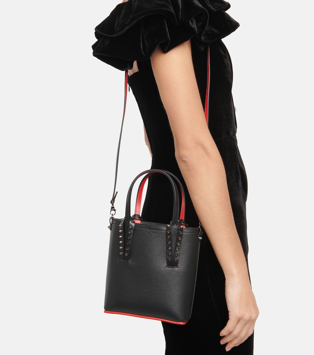 Cabata Mini leather tote | Christian Louboutin