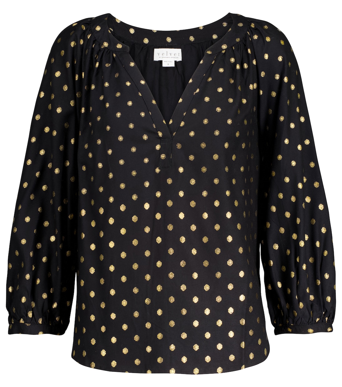 Top Maisee mit Polka-Dots | Velvet
