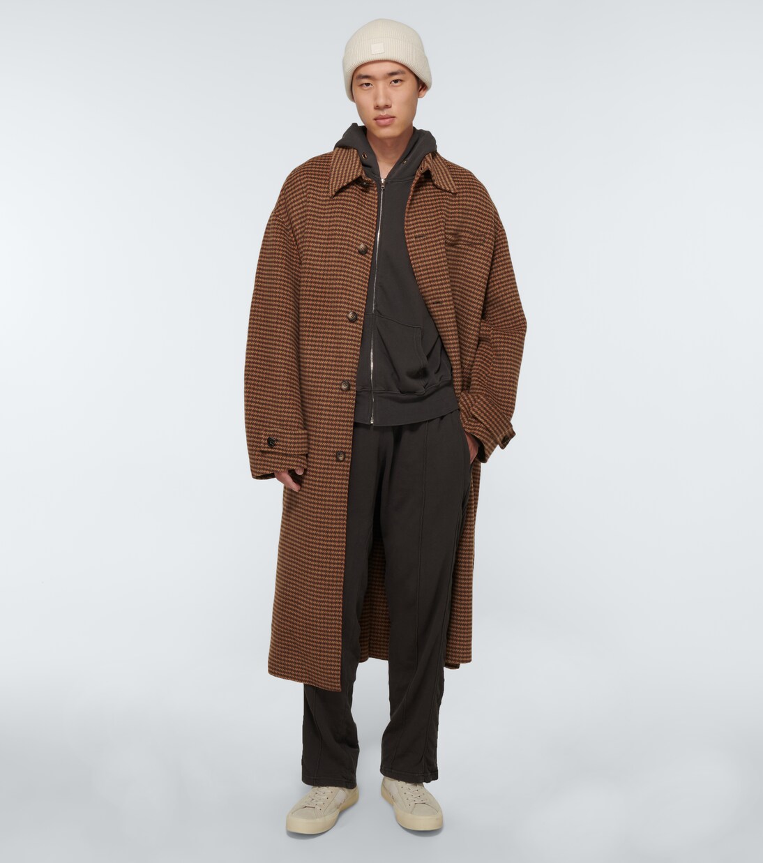 Paneled cotton sweatpants | Les Tien