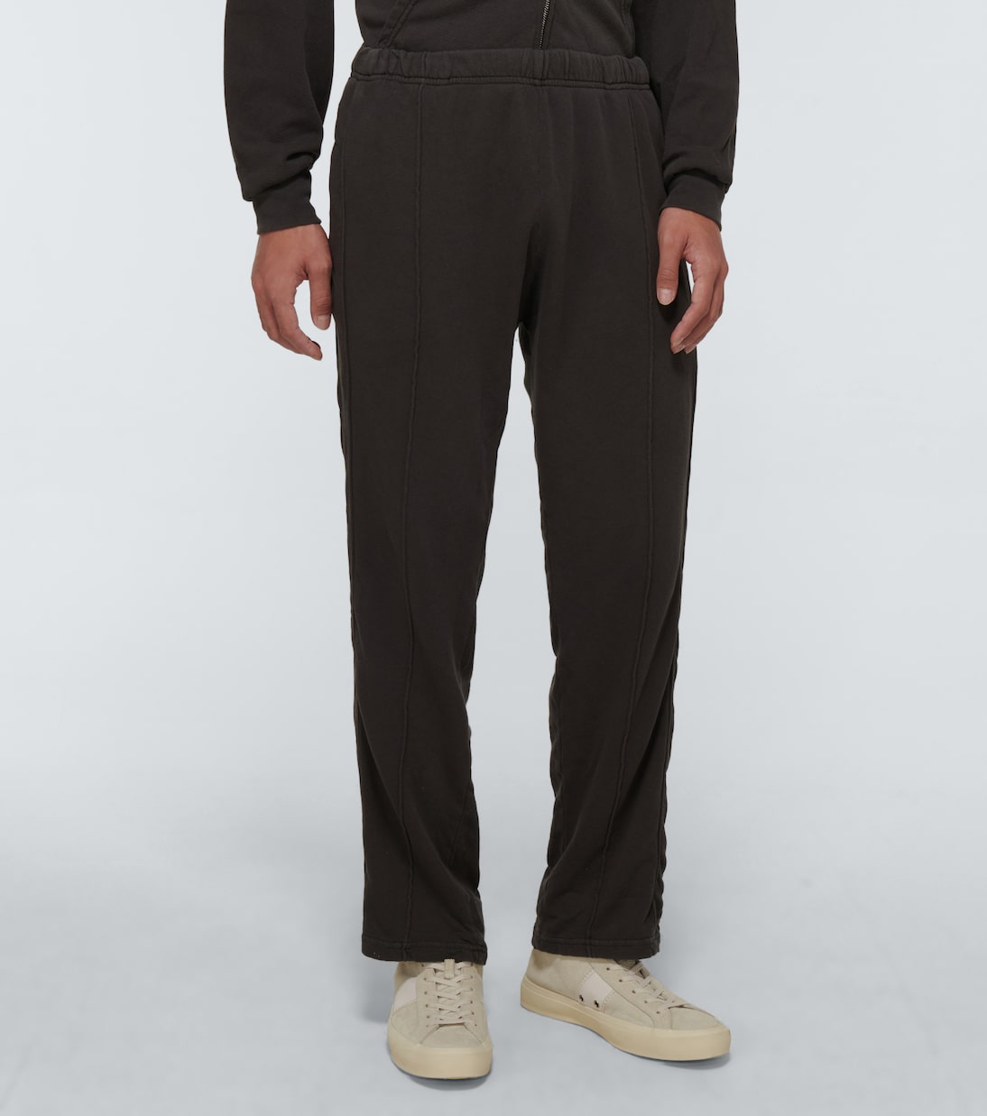 Paneled cotton sweatpants | Les Tien