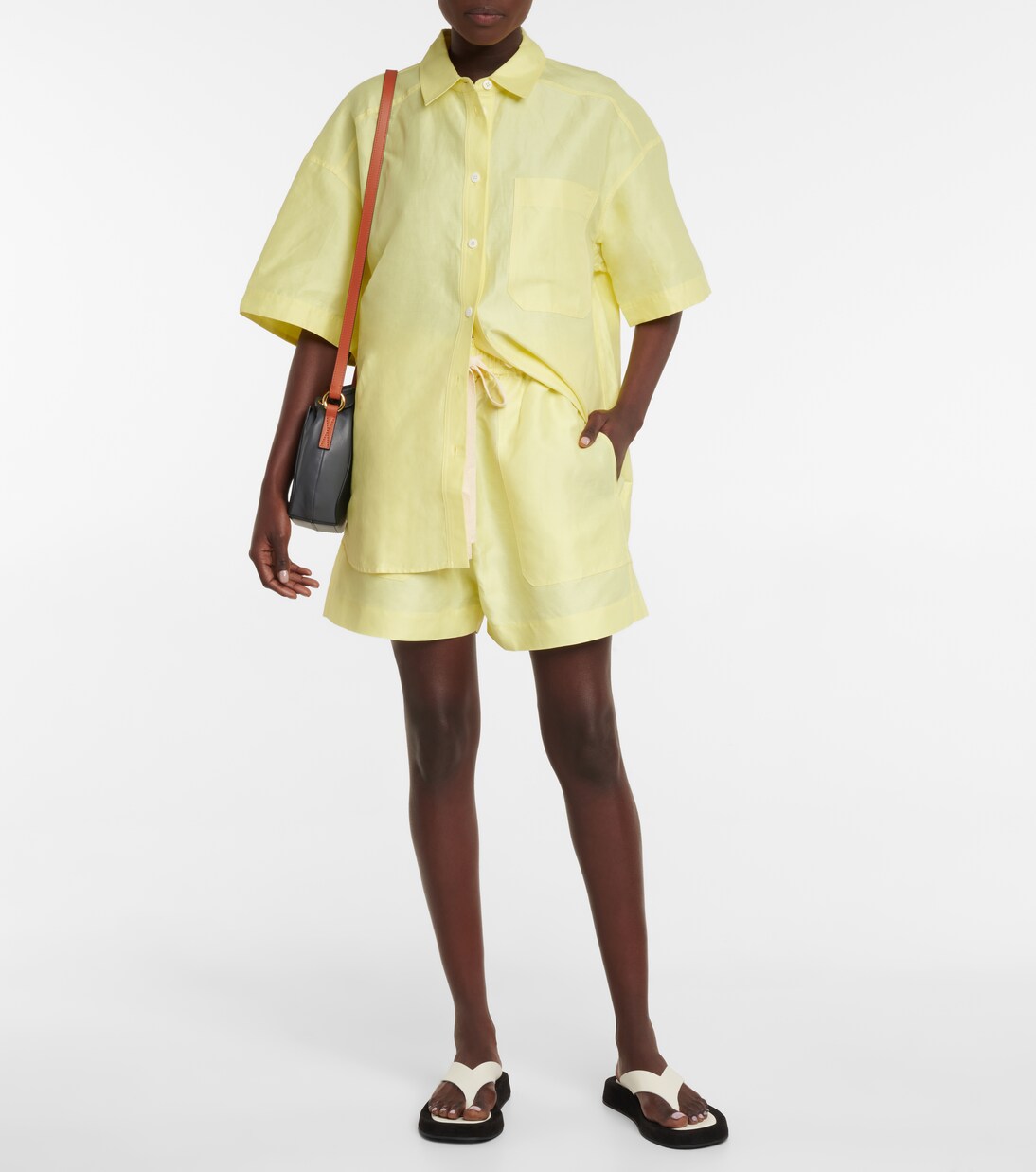 Hemd Sparrow aus einem Leinengemisch | Lee Mathews