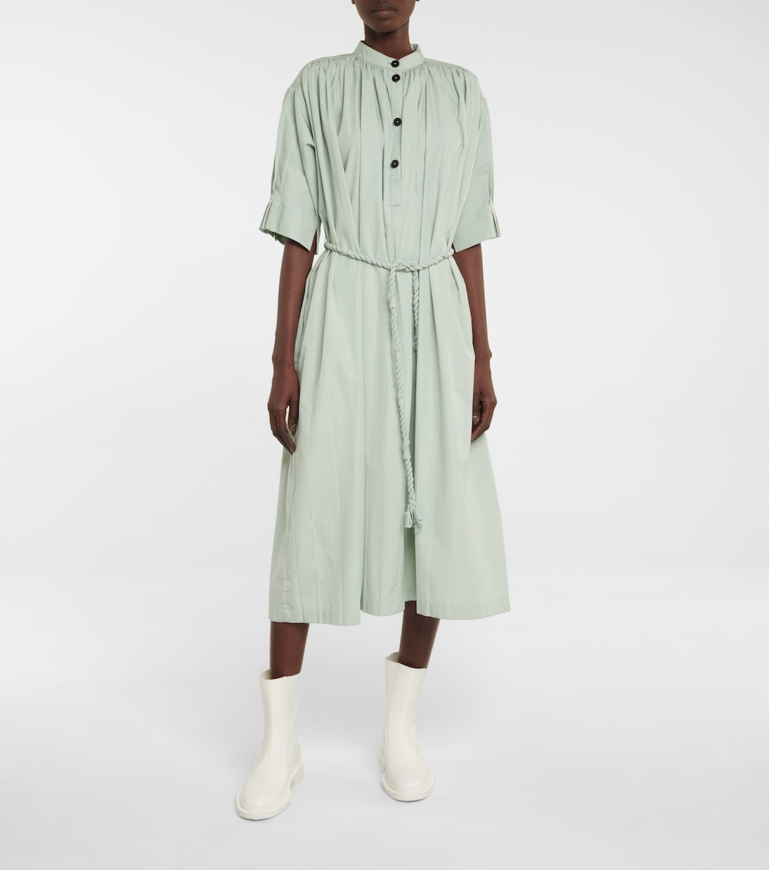 Leather ankle boots | Jil Sander