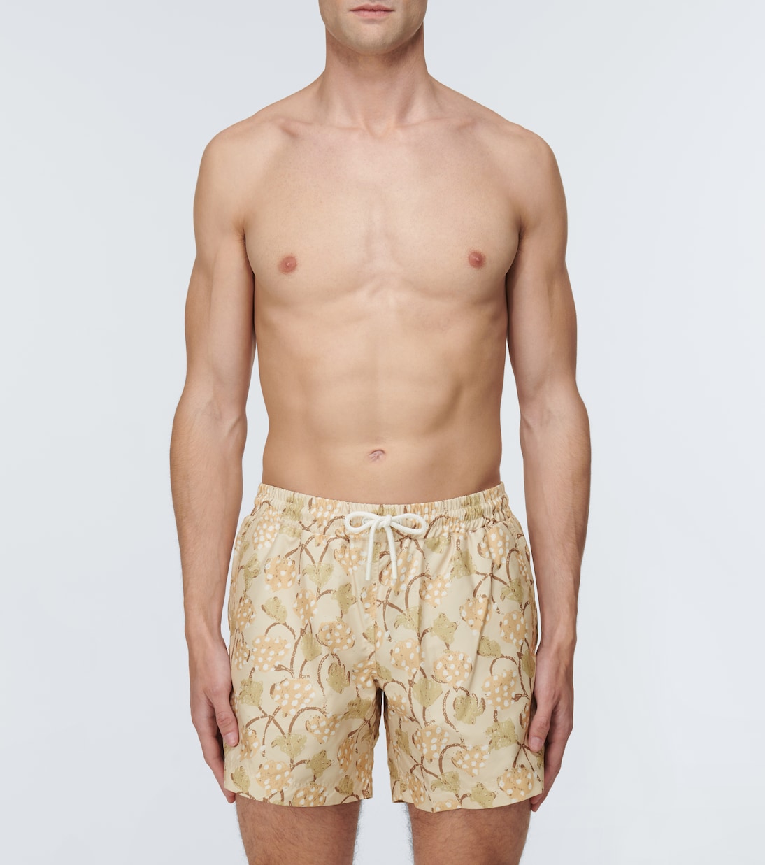 Printed swim shorts | Commas