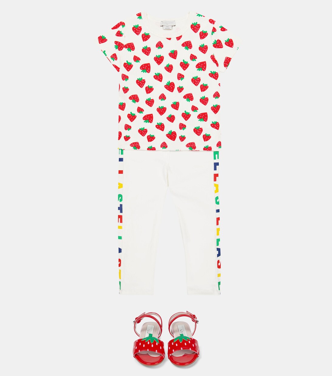 Printed cotton-blend T-shirt | Stella McCartney Kids
