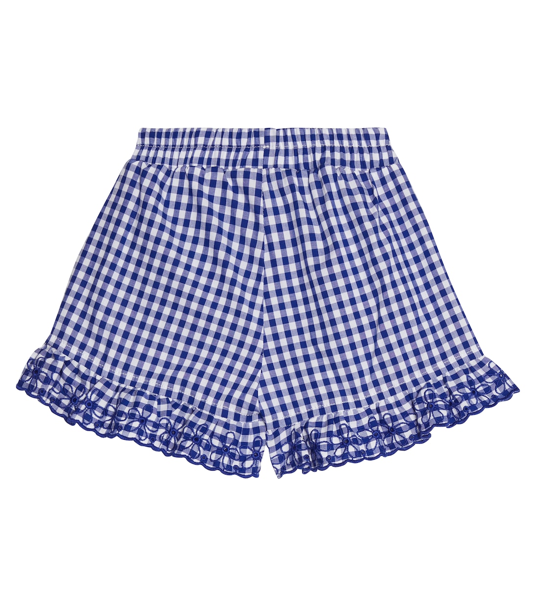 Baby gingham cotton shorts | Monnalisa
