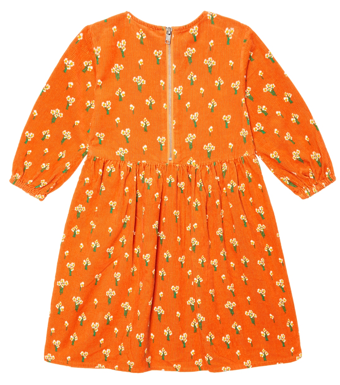 Robe en velours côtelé à fleurs | Stella McCartney Kids