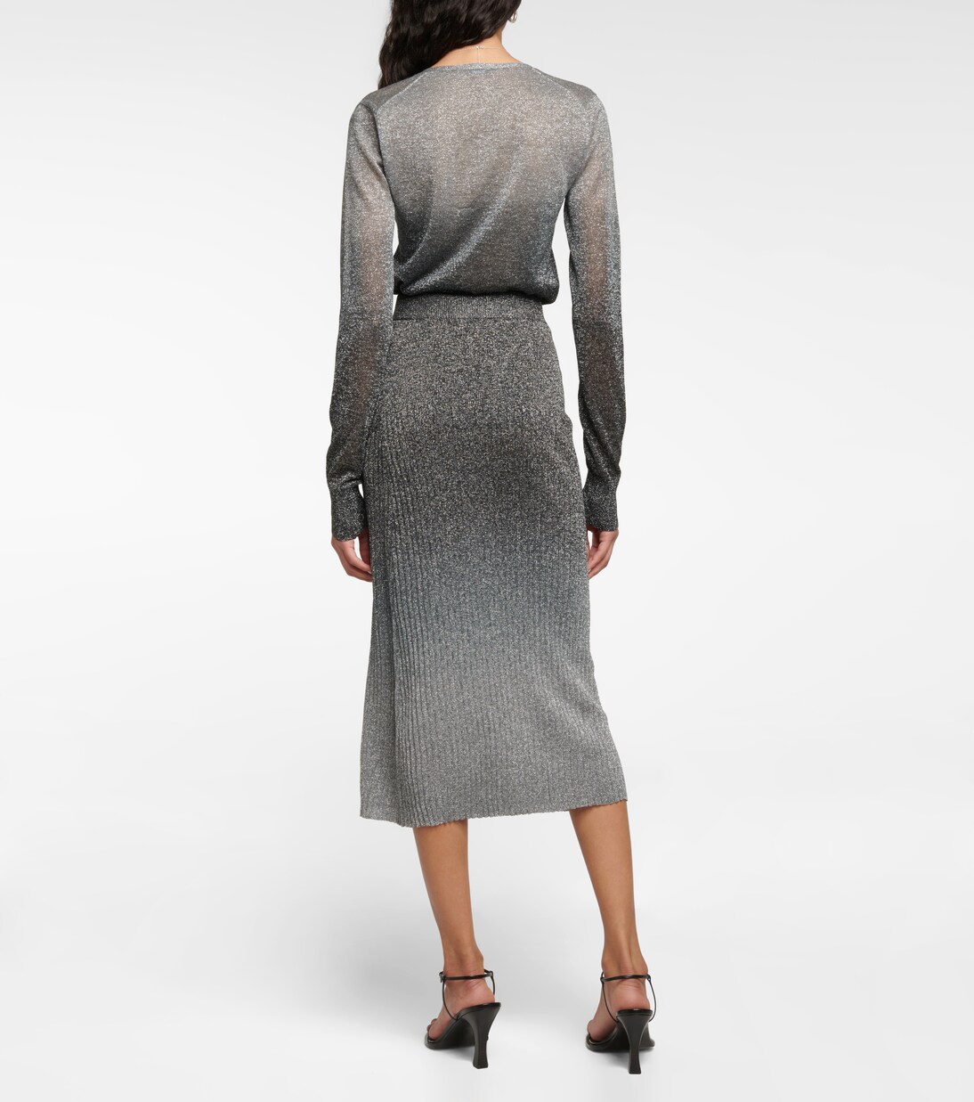 Metallic midi skirt | Joseph