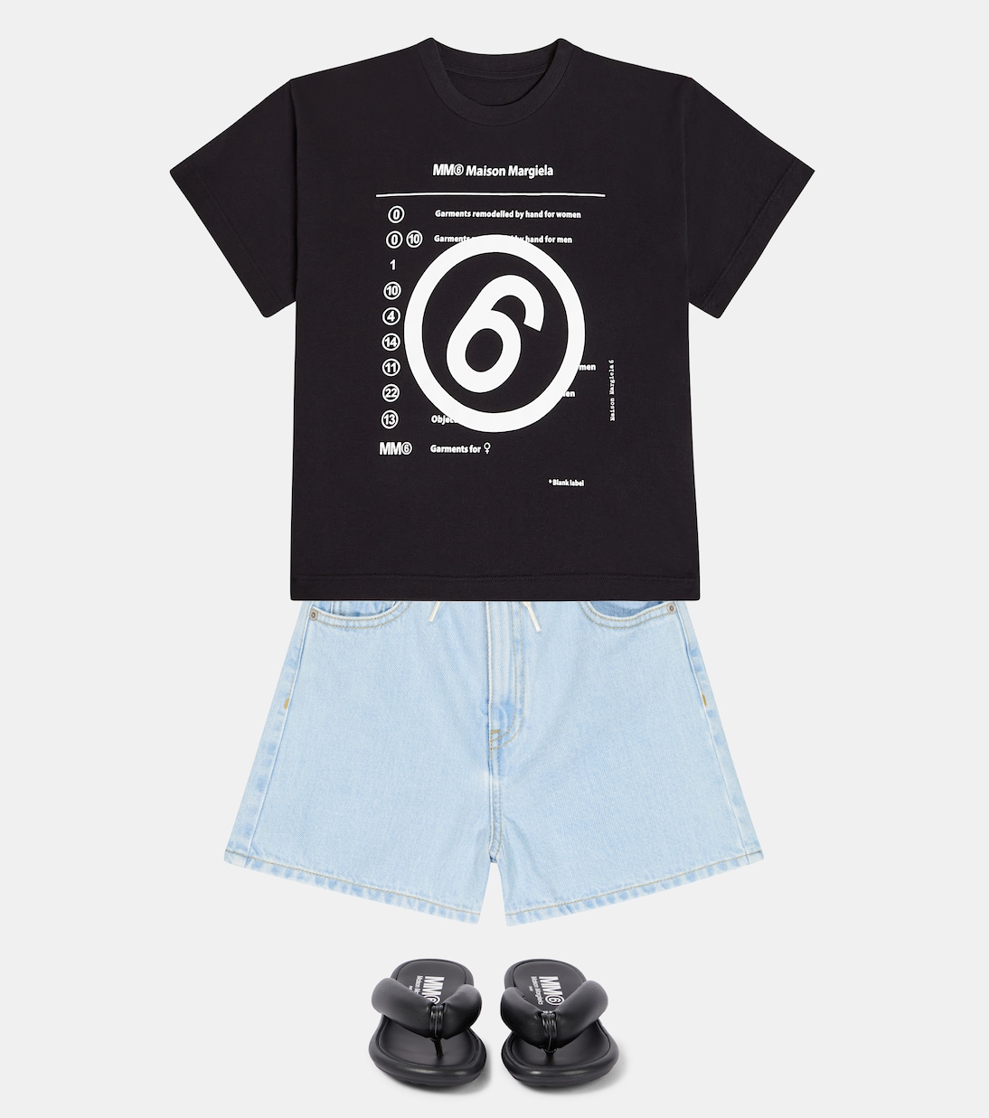 Rubber thong sandals | MM6 Maison Margiela Kids