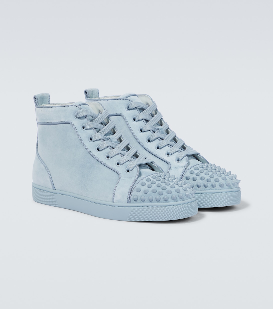 Sneakers Louis Spikes aus Veloursleder | Christian Louboutin