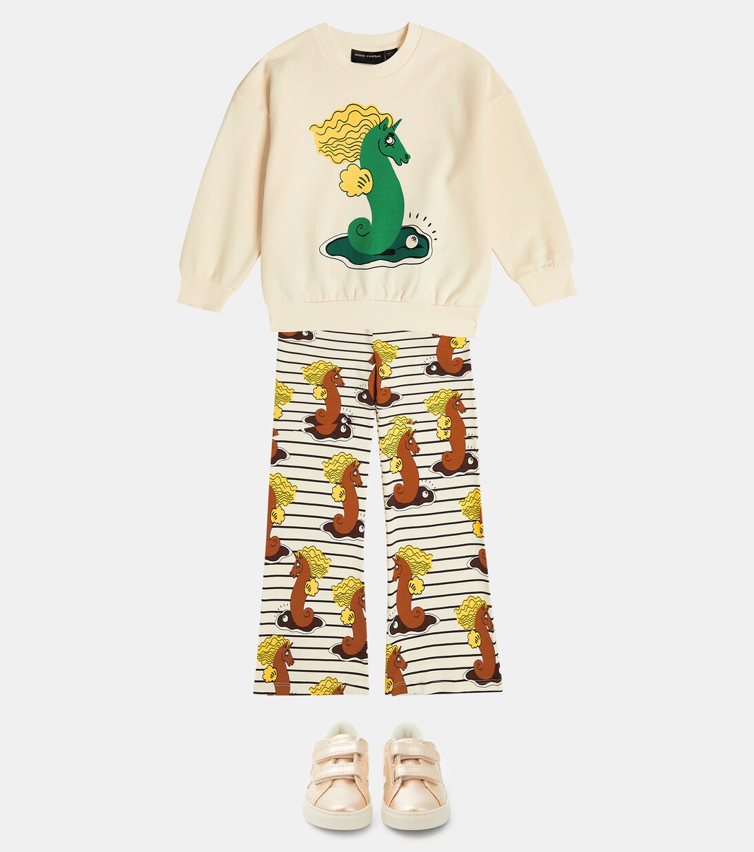 Bedrucktes Sweatshirt aus Baumwolle | Mini Rodini