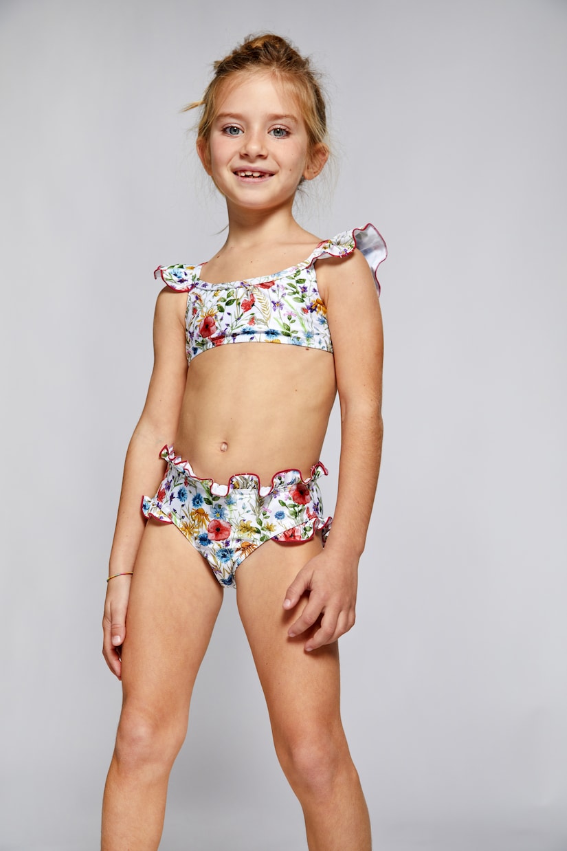 Macarelleta floral bikini | Suncracy