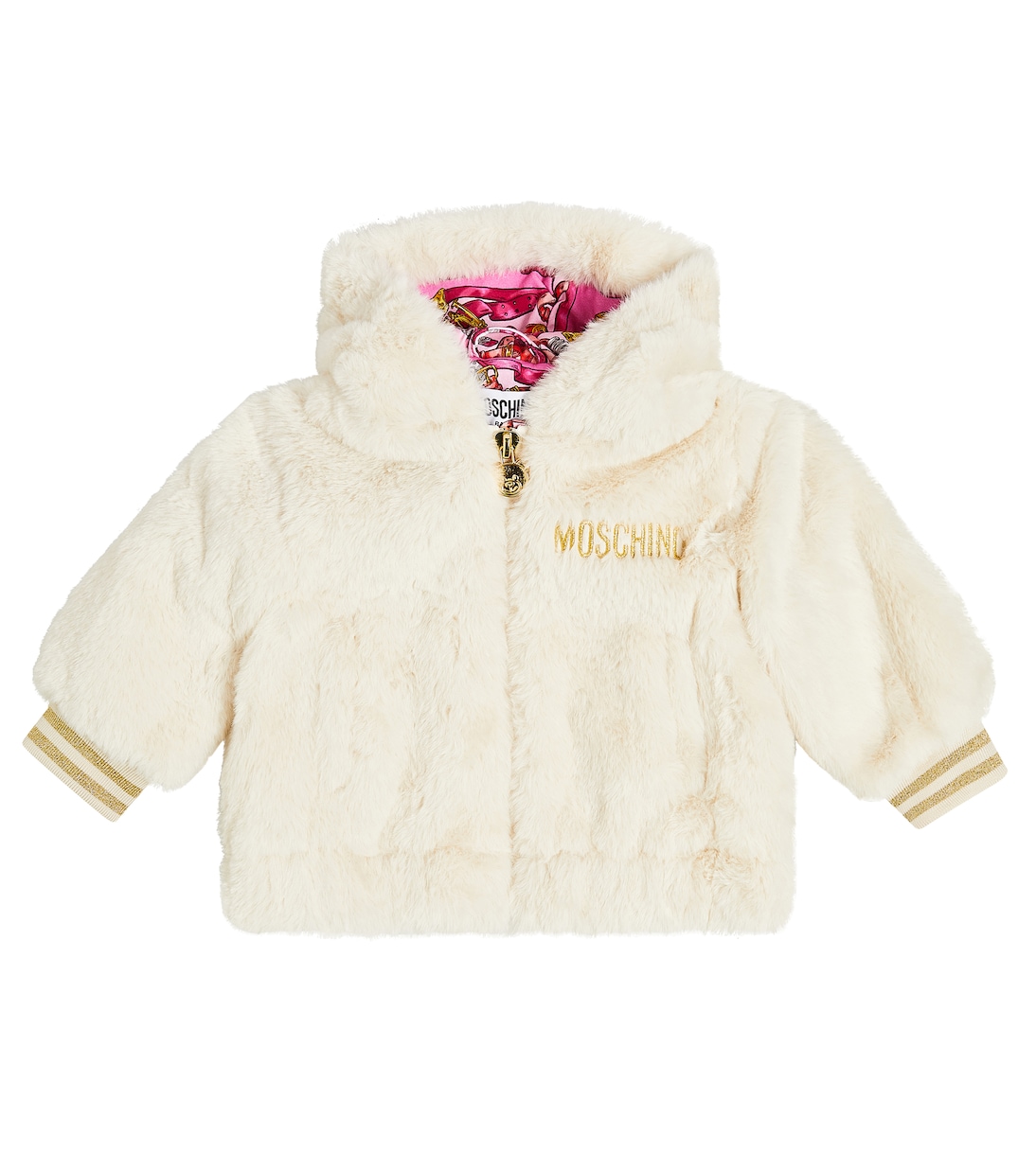 Baby - Giacca con cappuccio | Moschino Kids