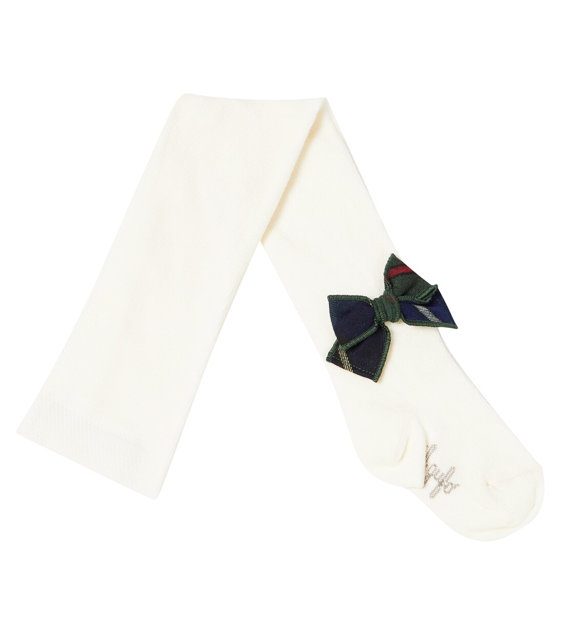 Bow-appliqué cotton-blend socks | Il Gufo