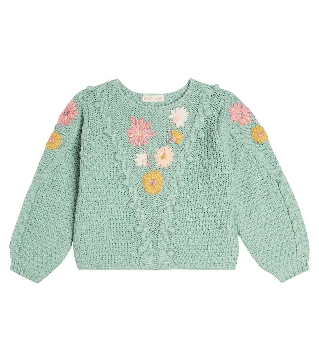 Acacia embroidered sweater | Louise Misha