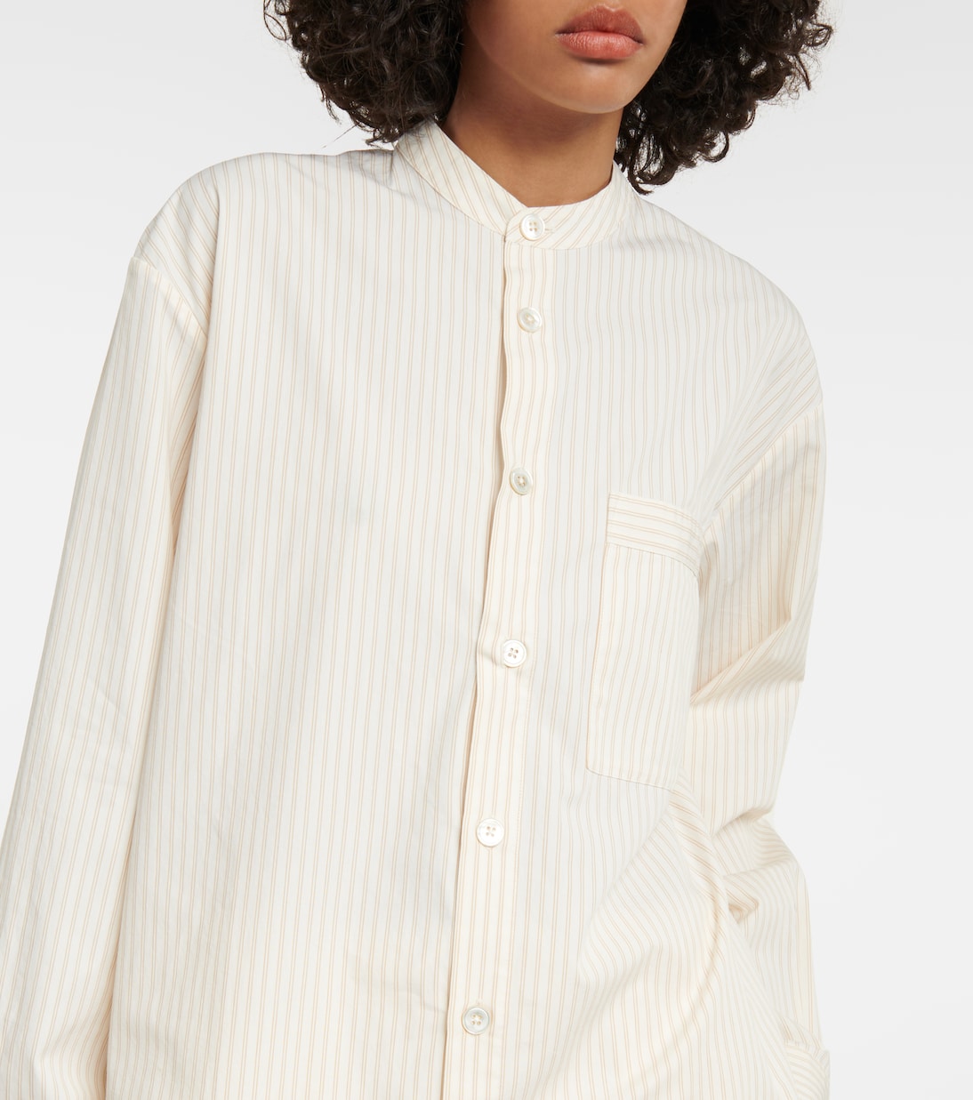 X Tekla Pyjama-Hemd aus Baumwolle | Birkenstock 1774