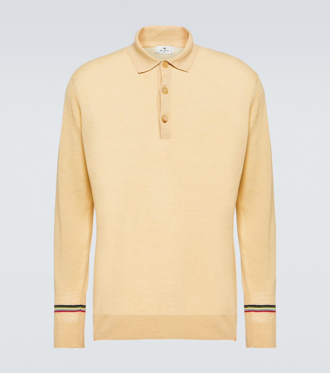 Linen and cotton polo sweater | Etro